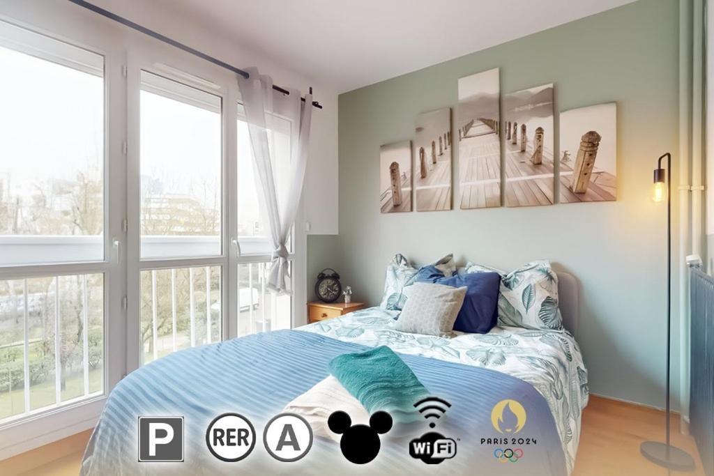 Proche Disney & Paris-2 Min Gare 诺伊斯·勒·格兰德 外观 照片